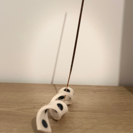 Twisted Incense Holder