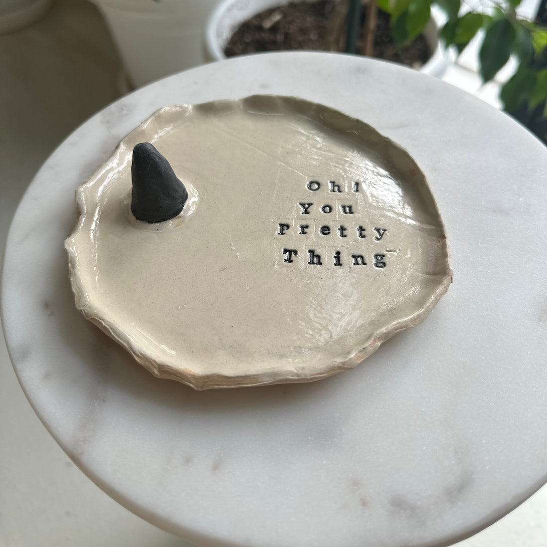 You Pretty Thing jewelry plate