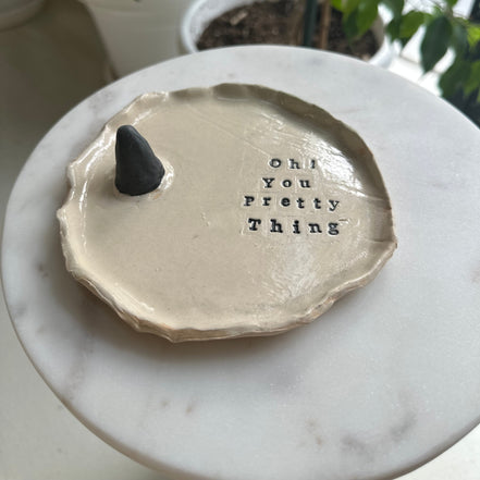 You Pretty Thing jewelry plate