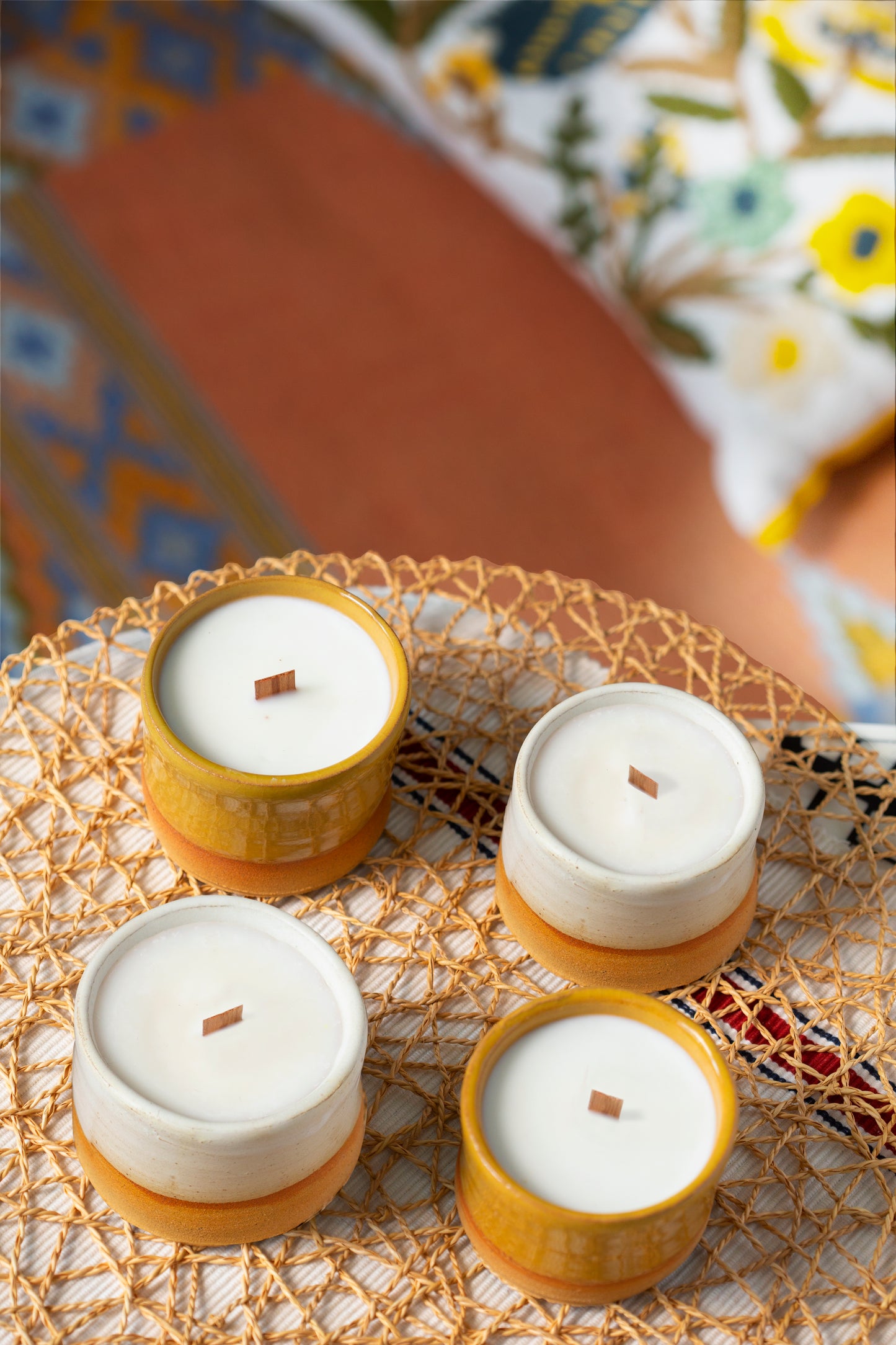 Handmade Ceramic Candles