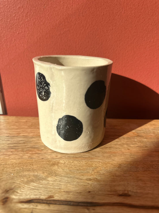 Moon Dot Handmade Ceramic scented Candles